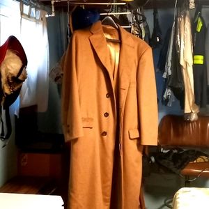 Cashmere full length coat